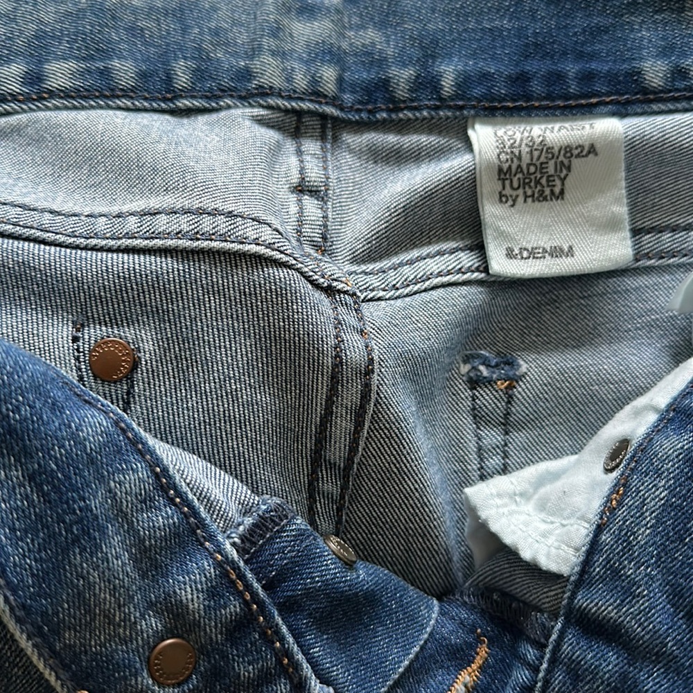 80’s inspired H&M Slim Low-Waist Men’s Jeans 32/32